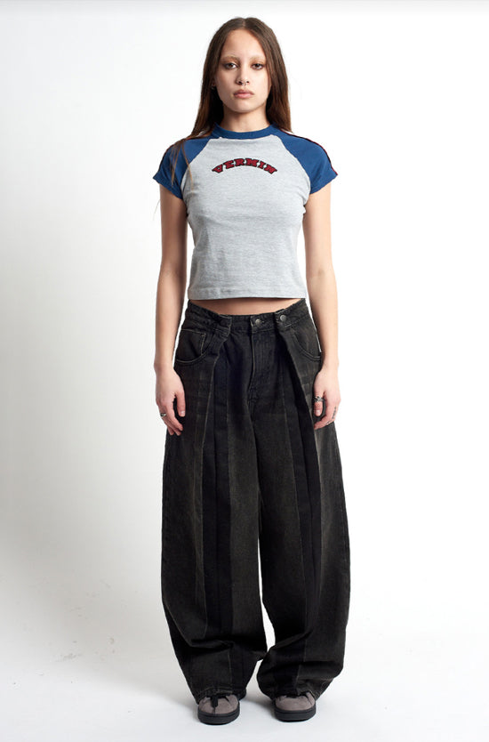 THE SORORITY SLIM SWEEPER DENIM  - VIA THE RAGGED PRIEST | Only €97 | NOW AVAILABLE TO SHOP at IAMINHATELOVE