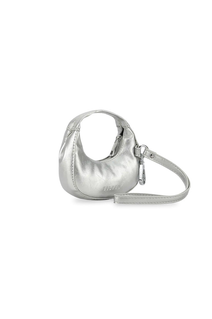 THE MINI MONA BAG CHARM - SILVER  - VIA SILFEN STUDIO | Only €24 | NOW AVAILABLE TO SHOP at IAMINHATELOVE 