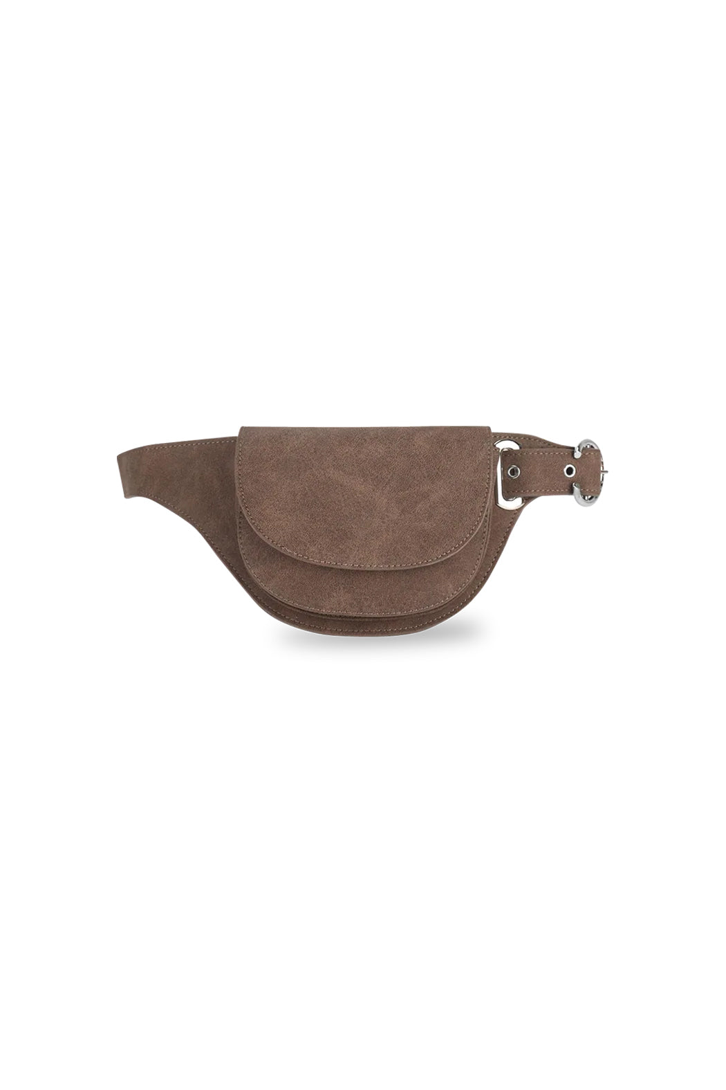 THE ELIZA FESTIVAL BELT IN DISTRESSED VEGAN LEATHER - COFFEE  - VIA SILFEN | Only €69.99 | NOW AVAILABLE TO SHOP at IAMINHATELOVE