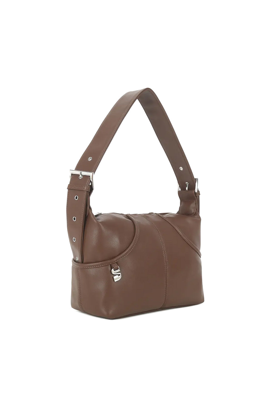 THE JOAN SHOULDER BAG - COCOA BROWN  - VIA SILFEN STUDIO | Only €79 | NOW AVAILABLE TO SHOP at IAMINHATELOVE 