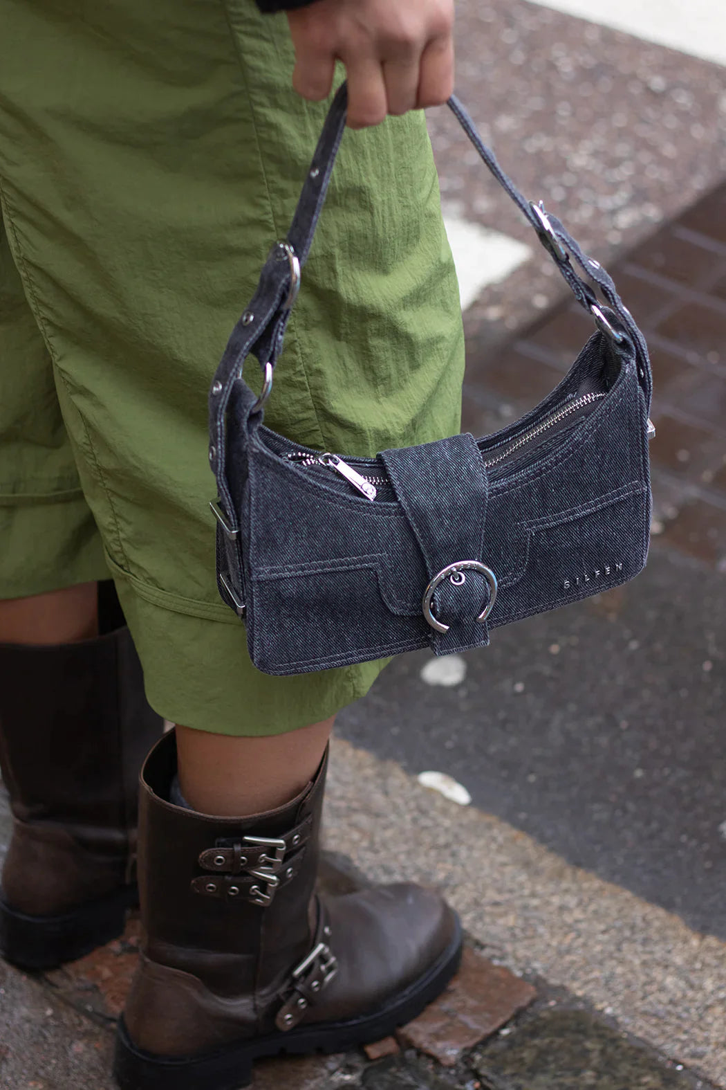 THE RECYCLED ALBA SHOULDER BAG  - VIA SILFEN STUDIO | Only €79.99 | NOW AVAILABLE TO SHOP at IAMINHATELOVE