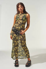 VENOM MESH MAXI DRESS - EXCLUSIVE Dresses from THE RAGGED PRIEST - Just $57.00! SHOP NOW AT IAMINHATELOVE BOTH IN STORE FOR CYPRUS AND ONLINE WORLDWIDE