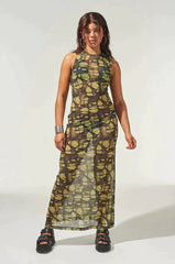 VENOM MESH MAXI DRESS - EXCLUSIVE Dresses from THE RAGGED PRIEST - Just $57.00! SHOP NOW AT IAMINHATELOVE BOTH IN STORE FOR CYPRUS AND ONLINE WORLDWIDE