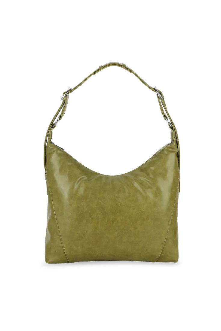 THE ELLIE CROSSBODY BAG - MOSS GREEN  - VIA SILFEN STUDIO | Only €99 | NOW AVAILABLE TO SHOP at IAMINHATELOVE 