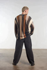 NETWORK PATCHWORK KNIT - EXCLUSIVE Knitwear from THE RAGGED PRIEST - Just $86! SHOP NOW AT IAMINHATELOVE BOTH IN STORE FOR CYPRUS AND ONLINE WORLDWIDE