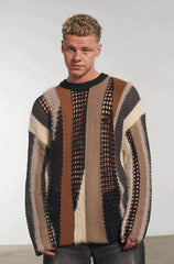 NETWORK PATCHWORK KNIT - EXCLUSIVE Knitwear from THE RAGGED PRIEST - Just $86! SHOP NOW AT IAMINHATELOVE BOTH IN STORE FOR CYPRUS AND ONLINE WORLDWIDE