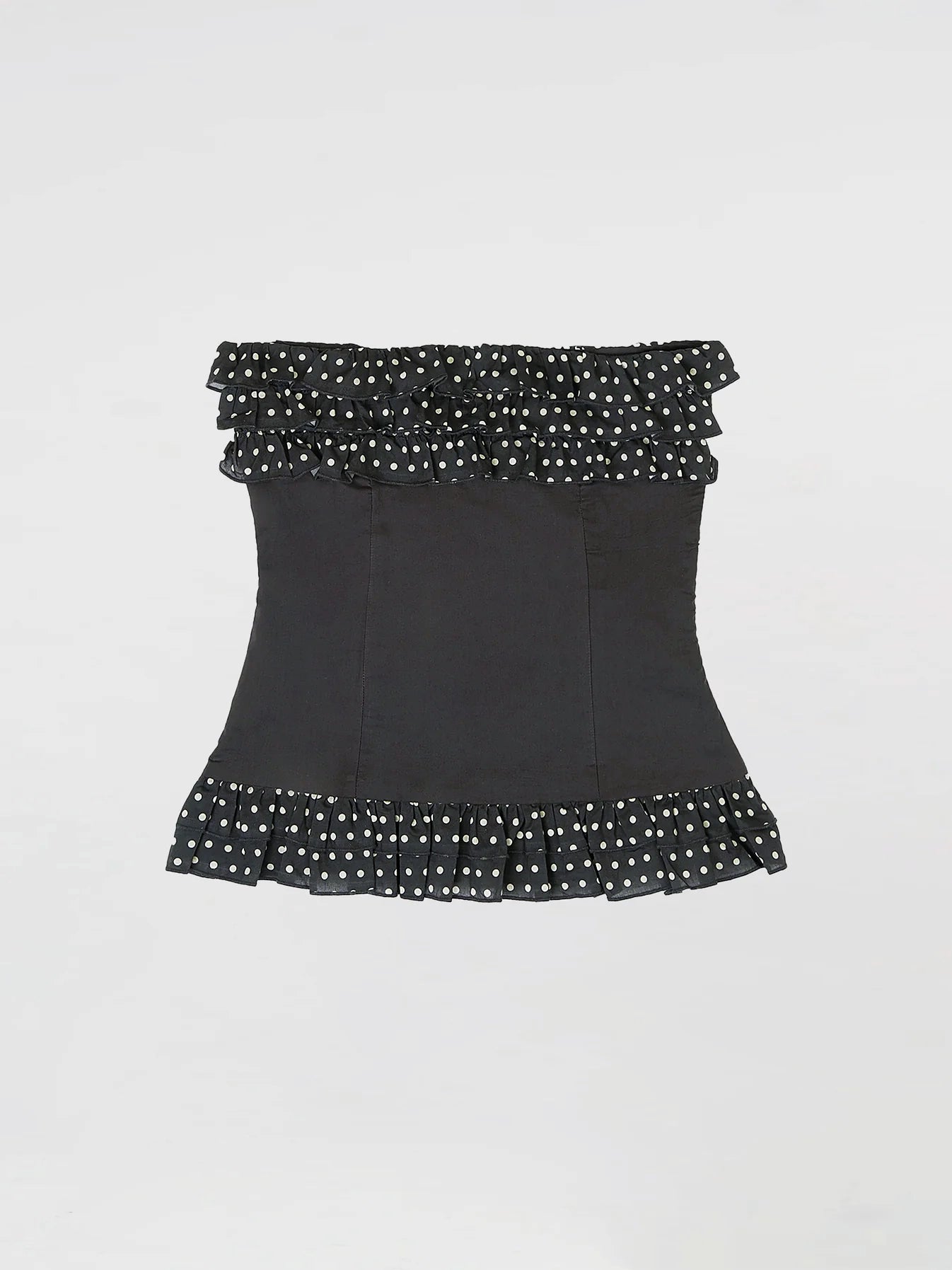 THE NOCTIS POLKA DOT TOP  - VIA CARMEN SAYS | Only €69 | NOW AVAILABLE TO SHOP at IAMINHATELOVE 