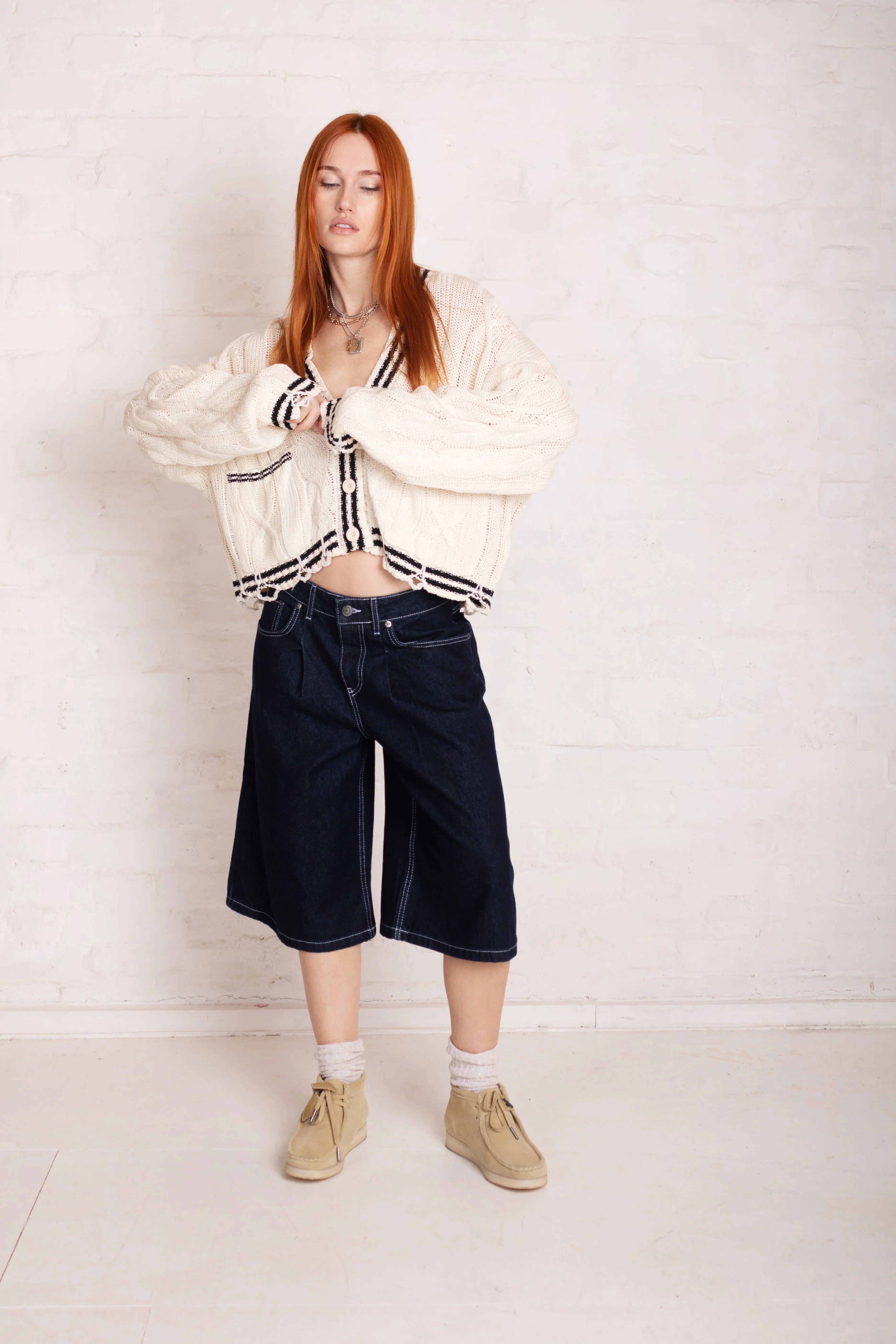 THE INDIGO RINSE RELEASE JORTS  - VIA THE RAGGED PRIEST | Only €91 | NOW AVAILABLE TO SHOP at IAMINHATELOVE