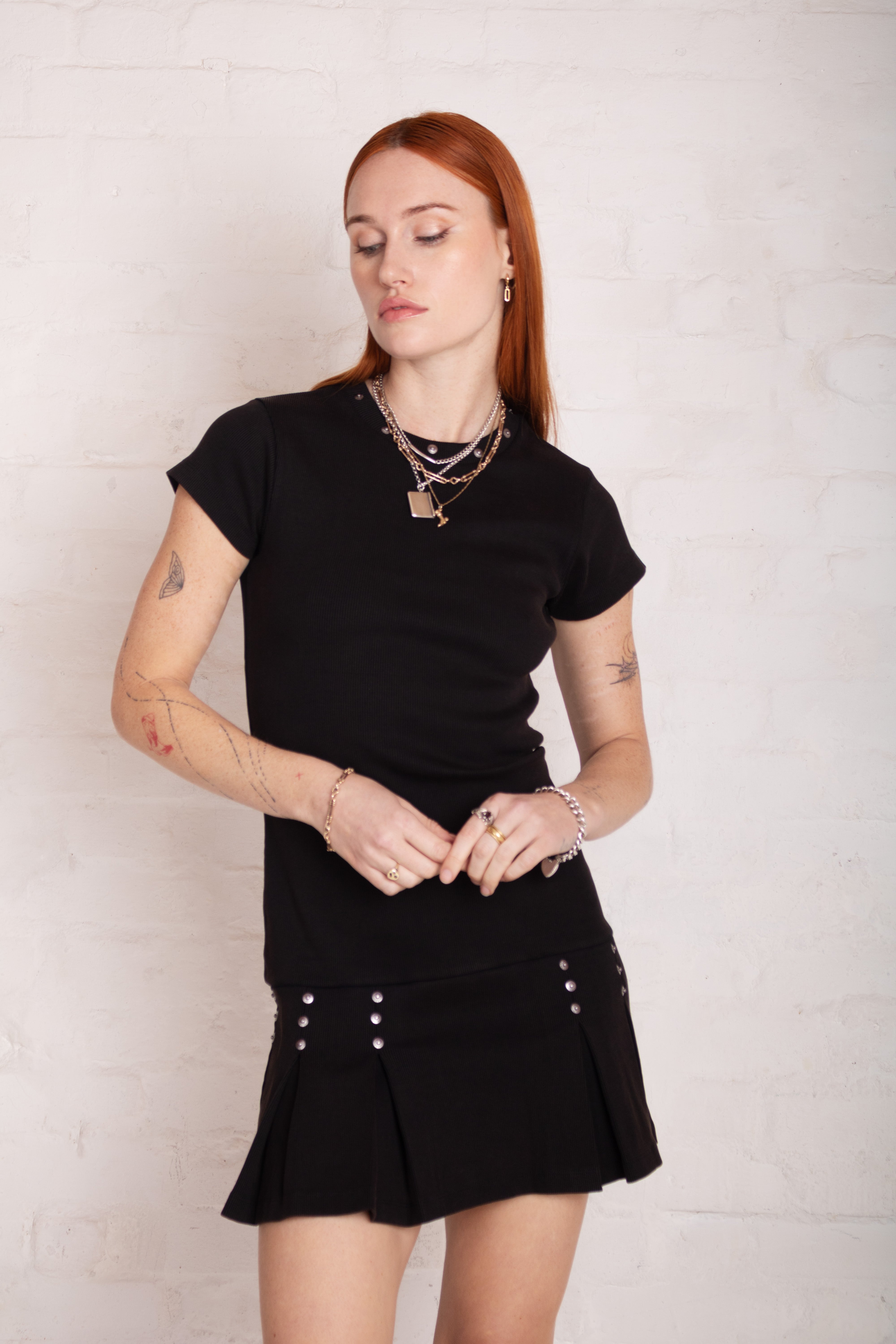 THE TRANSIT DROP WAIST MINI DRESS  - VIA THE RAGGED PRIEST | Only €92 | NOW AVAILABLE TO SHOP at IAMINHATELOVE
