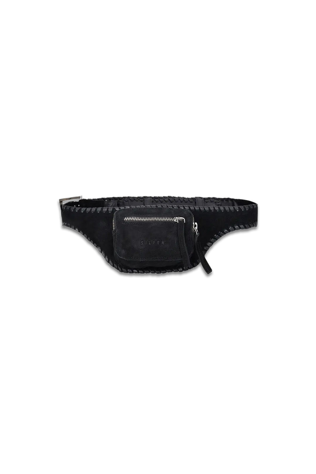 THE BRUNA BEAR X SILFEN - ELIZA BRAIDED BELT BAG IN BLACK  - VIA SILFEN STUDIO | Only €110 | NOW AVAILABLE TO SHOP at IAMINHATELOVE 