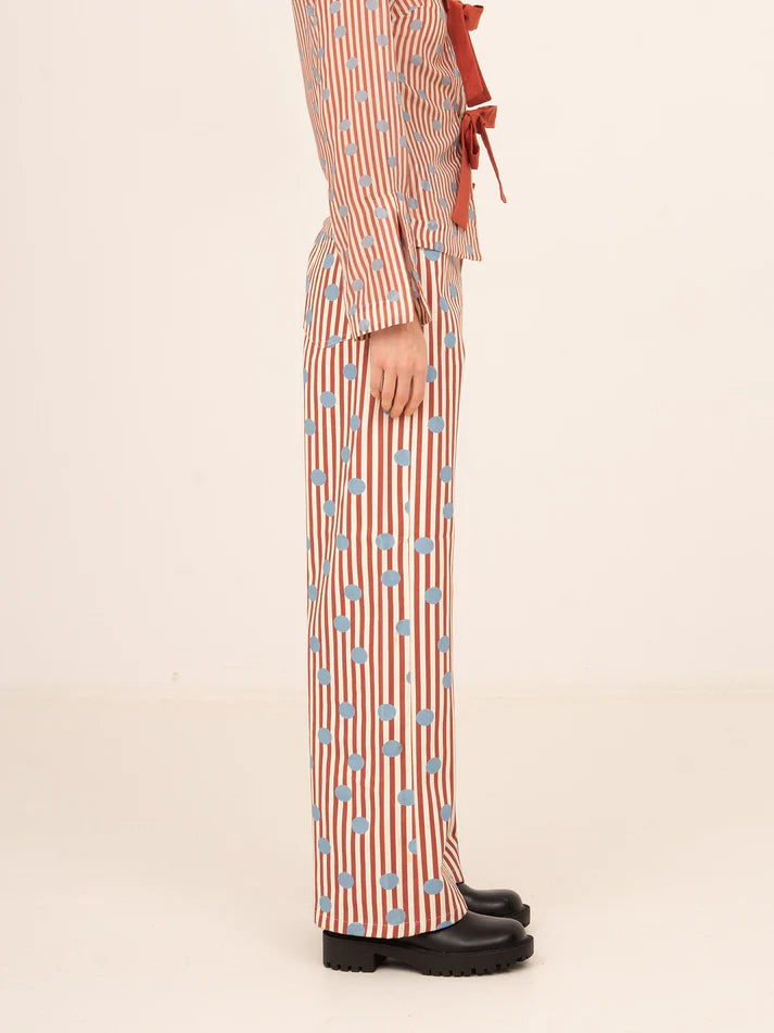 THE DOLL RED STRIPED DENIM  - VIA CARMEN SAYS | Only €83 | NOW AVAILABLE TO SHOP at IAMINHATELOVE 