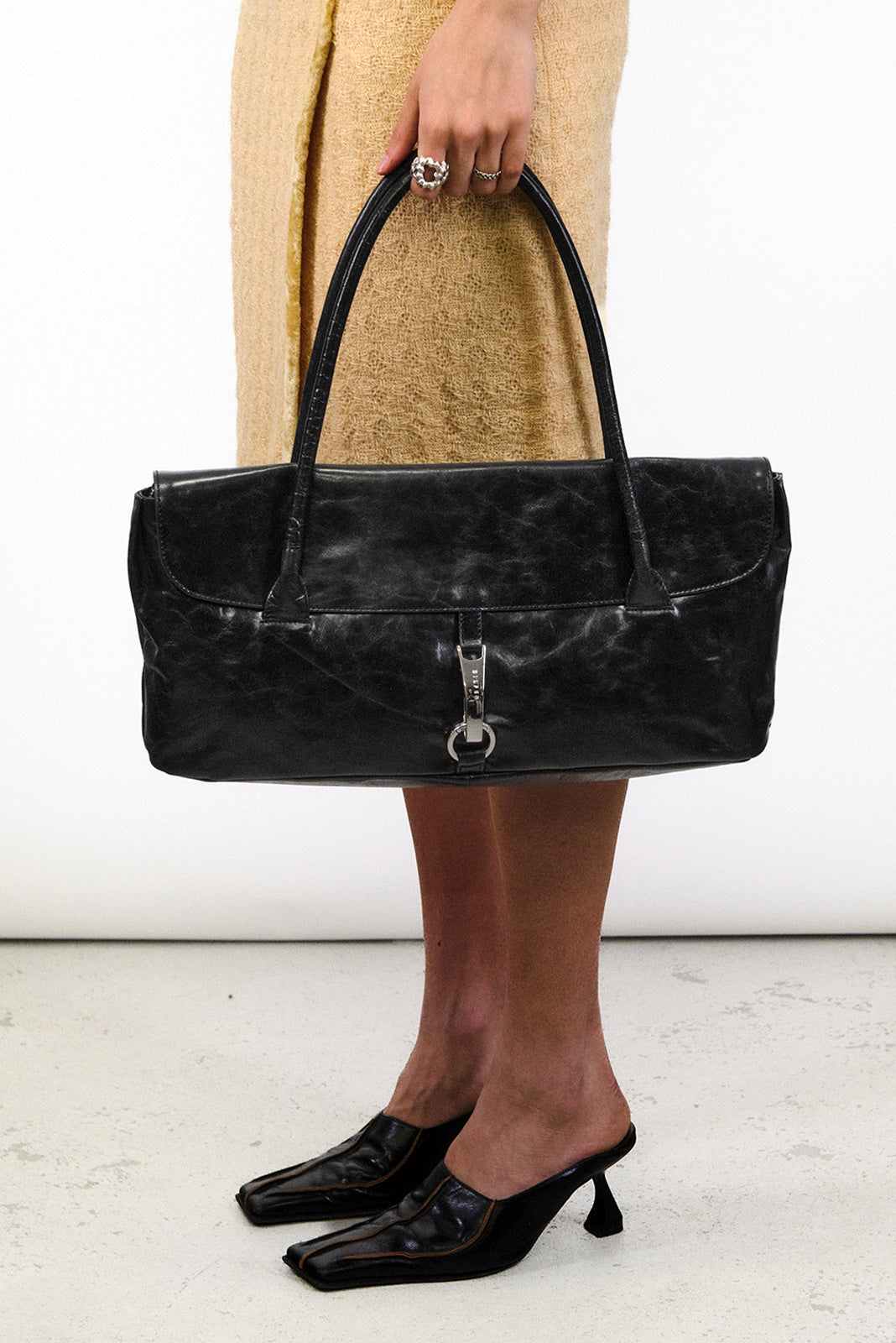 THE PALMA BAG - BLACK  - VIA SILFEN STUDIO | Only €179 | NOW AVAILABLE TO SHOP at IAMINHATELOVE 