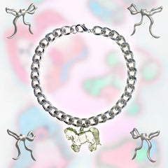 THE MAGIC UNICORN SEMI CHOKER CHAIN NECKLACE - EXCLUSIVE Jewelry from SOFT RUINS - Just $50! SHOP NOW AT IAMINHATELOVE BOTH IN STORE FOR CYPRUS AND ONLINE WORLDWIDE
