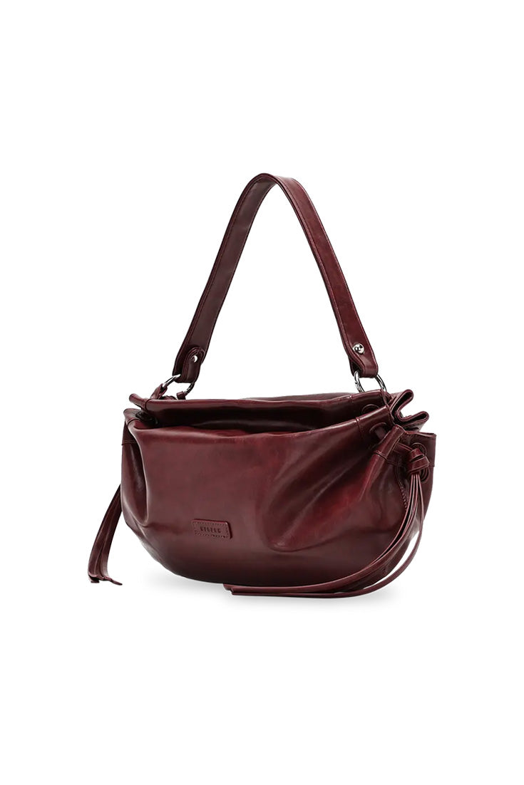 THE IRIS BAG - MAROON  - VIA SILFEN STUDIO | Only €79 | NOW AVAILABLE TO SHOP at IAMINHATELOVE 