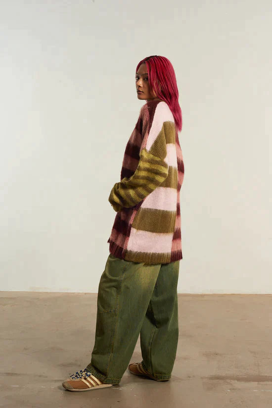 WANDER OVERSIZED STRIPE KNIT  - VIA THE RAGGED PRIEST | Only €60.20 | NOW AVAILABLE TO SHOP at IAMINHATELOVE