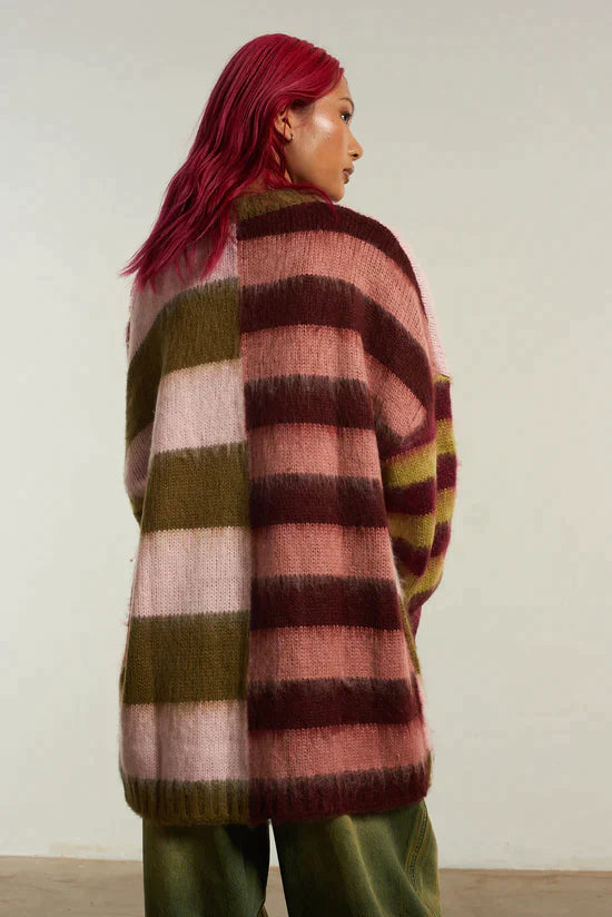 WANDER OVERSIZED STRIPE KNIT - EXCLUSIVE Knitwear from THE RAGGED PRIEST - Just €86! SHOP NOW AT IAMINHATELOVE BOTH IN STORE FOR CYPRUS AND ONLINE WORLDWIDE @ IAMINHATELOVE.COM