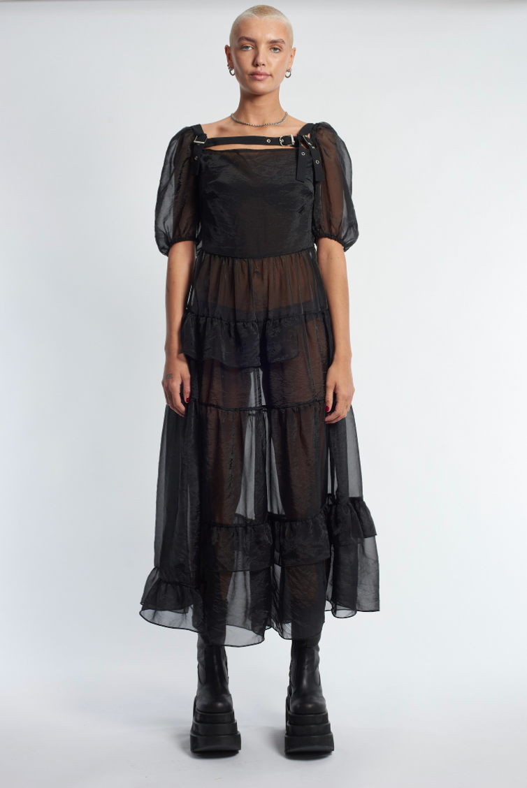 THE DAMSAL ORGANZA MAXI DRESS  - VIA THE RAGGED PRIEST | Only €99 | NOW AVAILABLE TO SHOP at IAMINHATELOVE