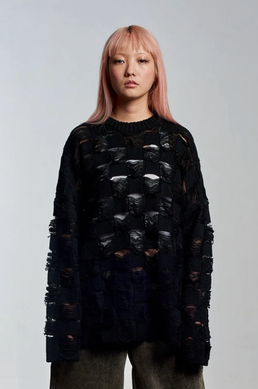 SHEER HELL LADDER KNIT  - VIA THE RAGGED PRIEST | Only €55 | NOW AVAILABLE TO SHOP at IAMINHATELOVE