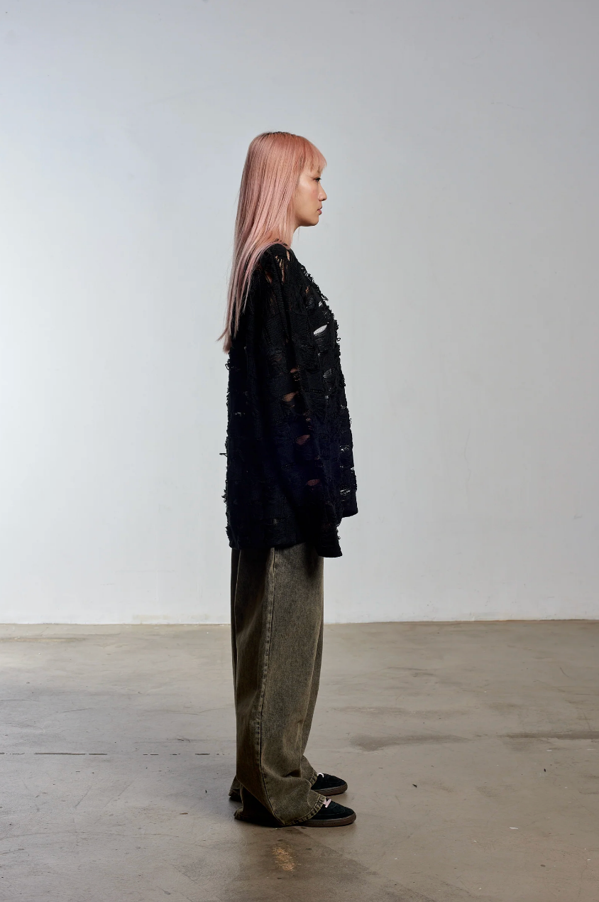 SHEER HELL LADDER KNIT  - VIA THE RAGGED PRIEST | Only €55 | NOW AVAILABLE TO SHOP at IAMINHATELOVE