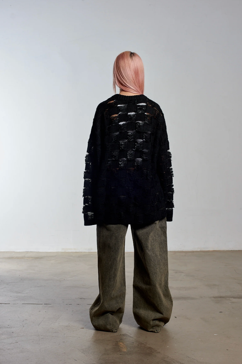 SHEER HELL LADDER KNIT  - VIA THE RAGGED PRIEST | Only €55 | NOW AVAILABLE TO SHOP at IAMINHATELOVE