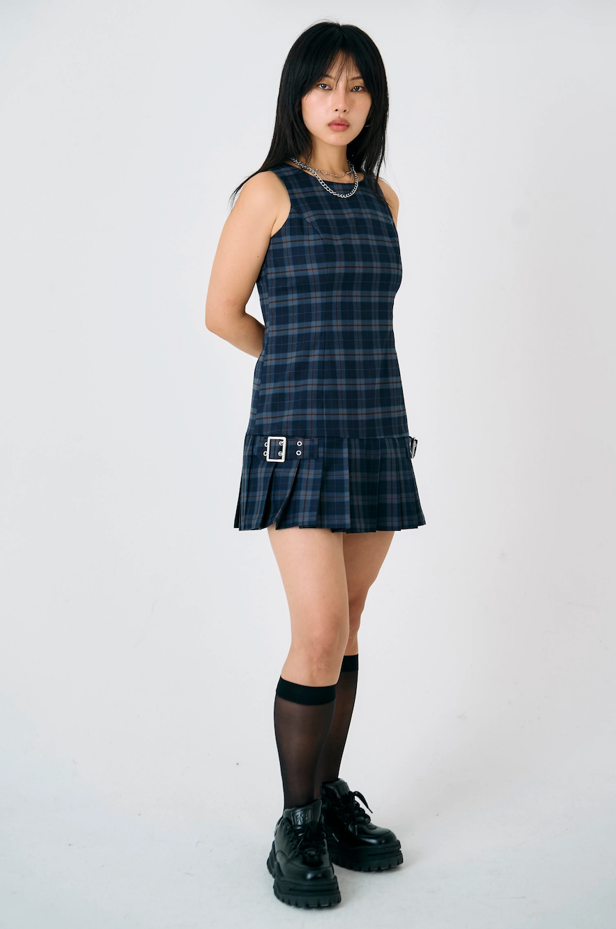 THE BRIDLE MINI CHECKERED DRESS  - VIA IAMINHATELOVE  | Only €69.60 | NOW AVAILABLE TO SHOP at IAMINHATELOVE 