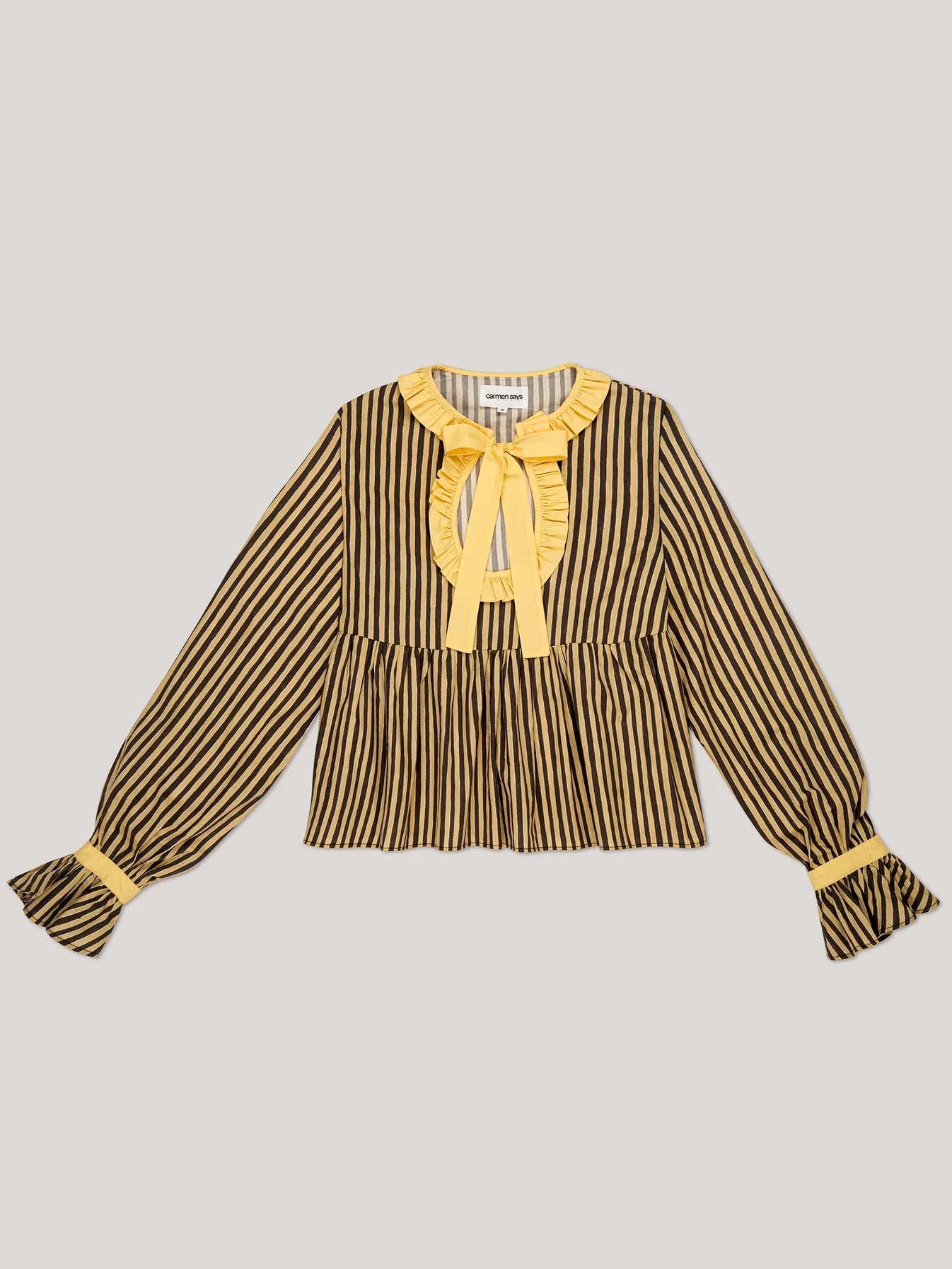 THE STARLIT STRIPED BLOUSE  - VIA CARMEN SAYS | Only €72 | NOW AVAILABLE TO SHOP at IAMINHATELOVE 