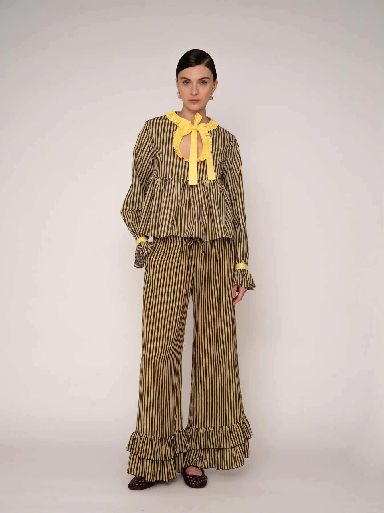 THE STARLIT STRIPED BLOUSE  - VIA CARMEN SAYS | Only €72 | NOW AVAILABLE TO SHOP at IAMINHATELOVE 