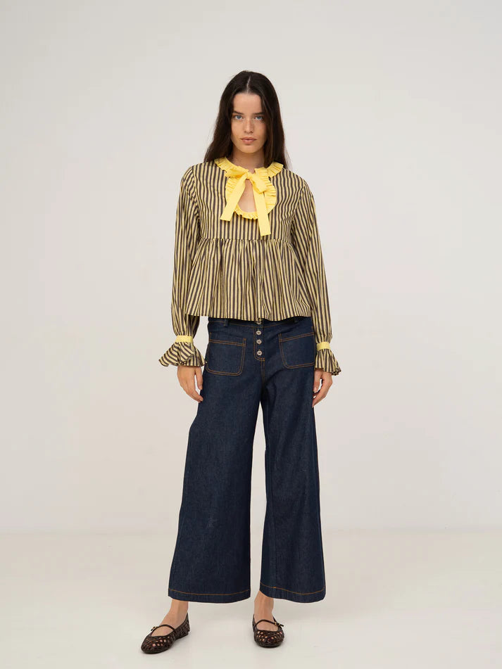 THE STARLIT STRIPED BLOUSE  - VIA CARMEN SAYS | Only €72 | NOW AVAILABLE TO SHOP at IAMINHATELOVE 