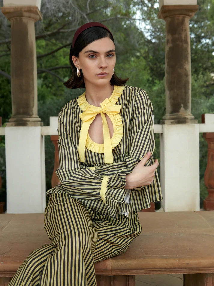 THE STARLIT STRIPED BLOUSE  - VIA CARMEN SAYS | Only €72 | NOW AVAILABLE TO SHOP at IAMINHATELOVE 