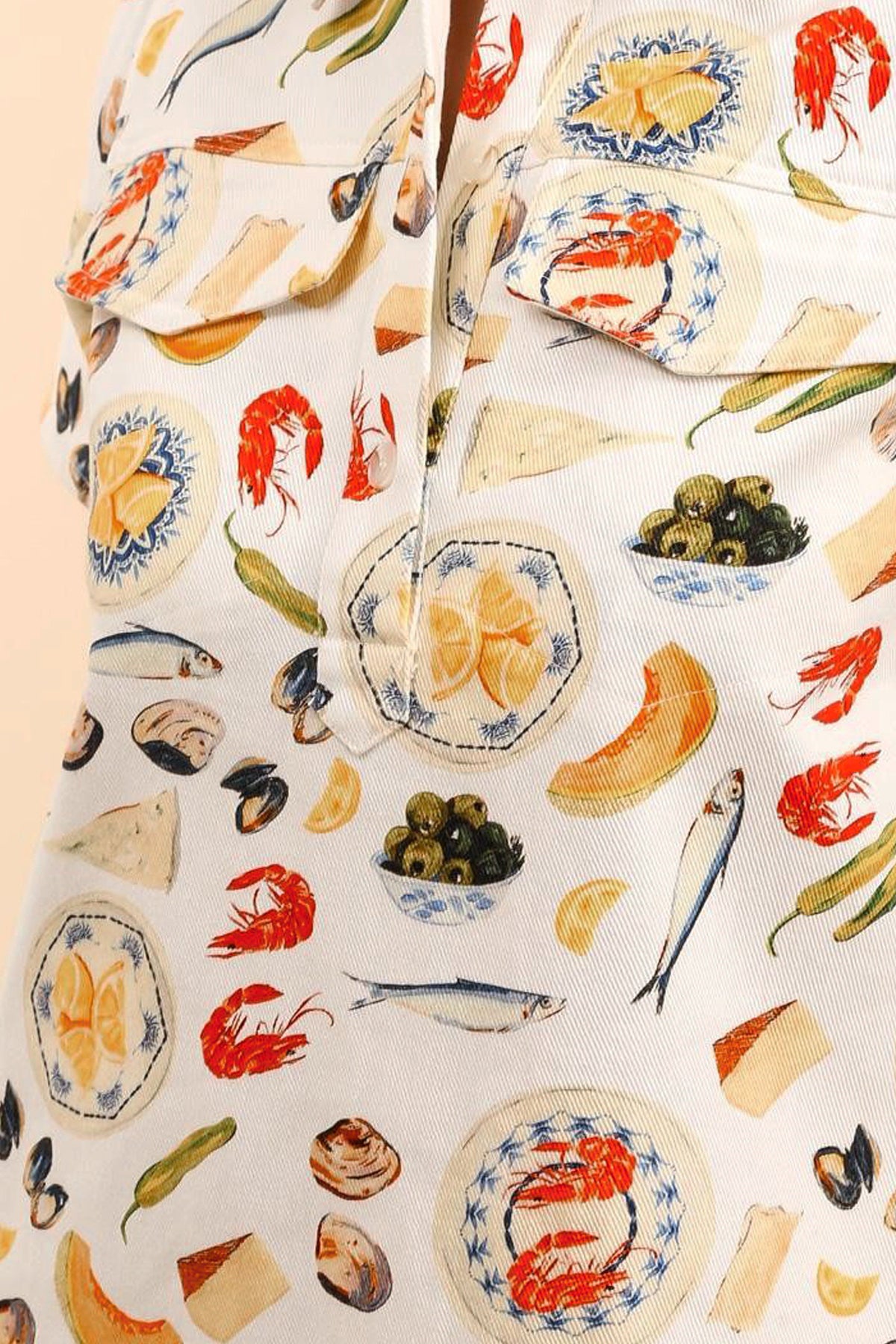 THE SEASIDE FEAST MINI DRESS  - VIA CURATED BY | Only €76 | NOW AVAILABLE TO SHOP at IAMINHATELOVE