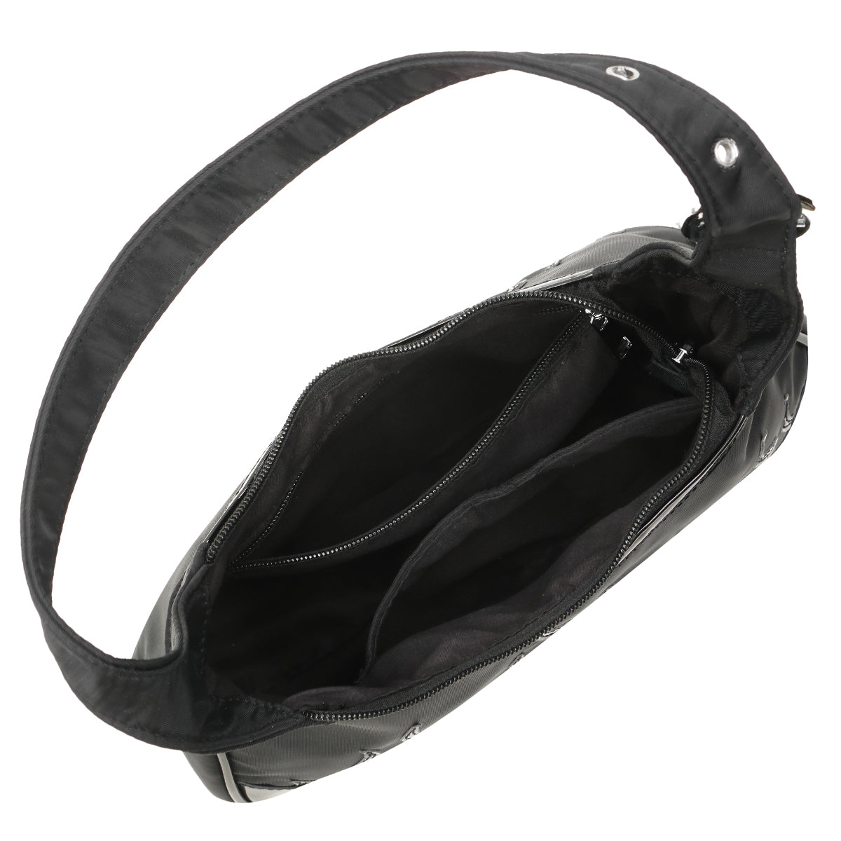 THORA SHOULDER BAG - BLACK FLAME  - VIA SILFEN | Only €72 | NOW AVAILABLE TO SHOP at IAMINHATELOVE