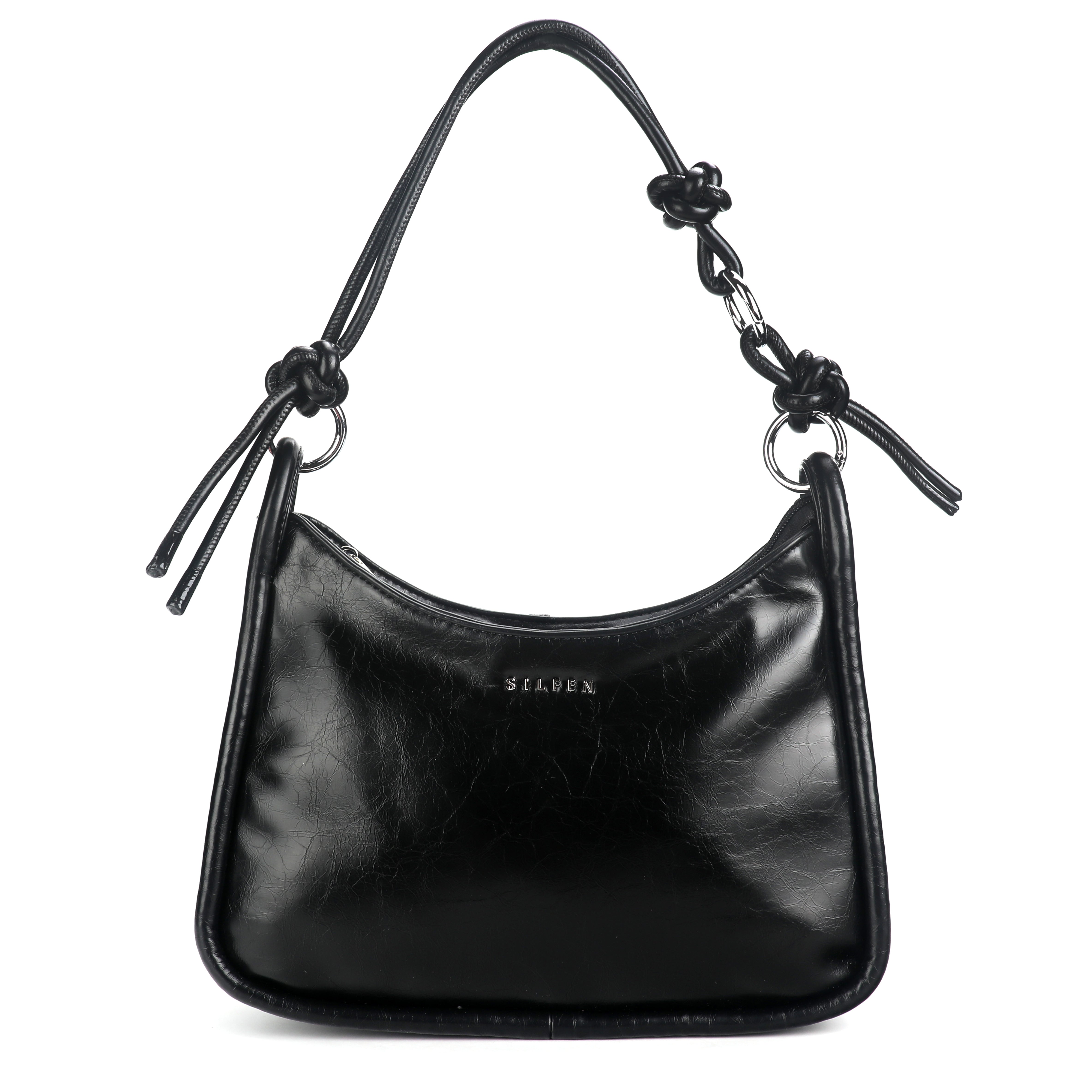 THE UMA SHOULDER BAG - BLACK  - VIA SILFEN STUDIO | Only €79 | NOW AVAILABLE TO SHOP at IAMINHATELOVE 