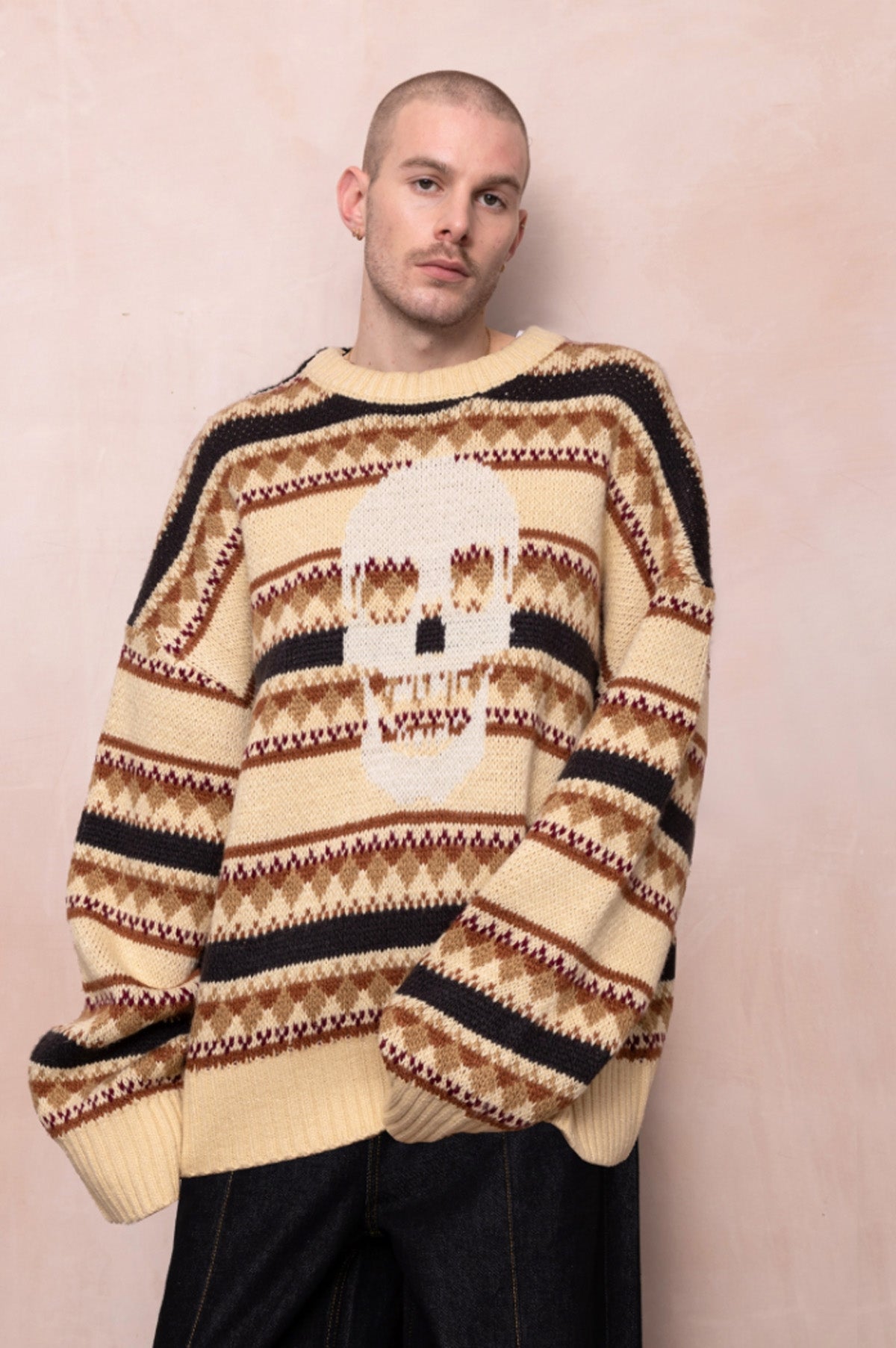 THE FAIR SKULL UNISEX KNIT  - VIA THE RAGGED PRIEST | Only €104 | NOW AVAILABLE TO SHOP at IAMINHATELOVE 