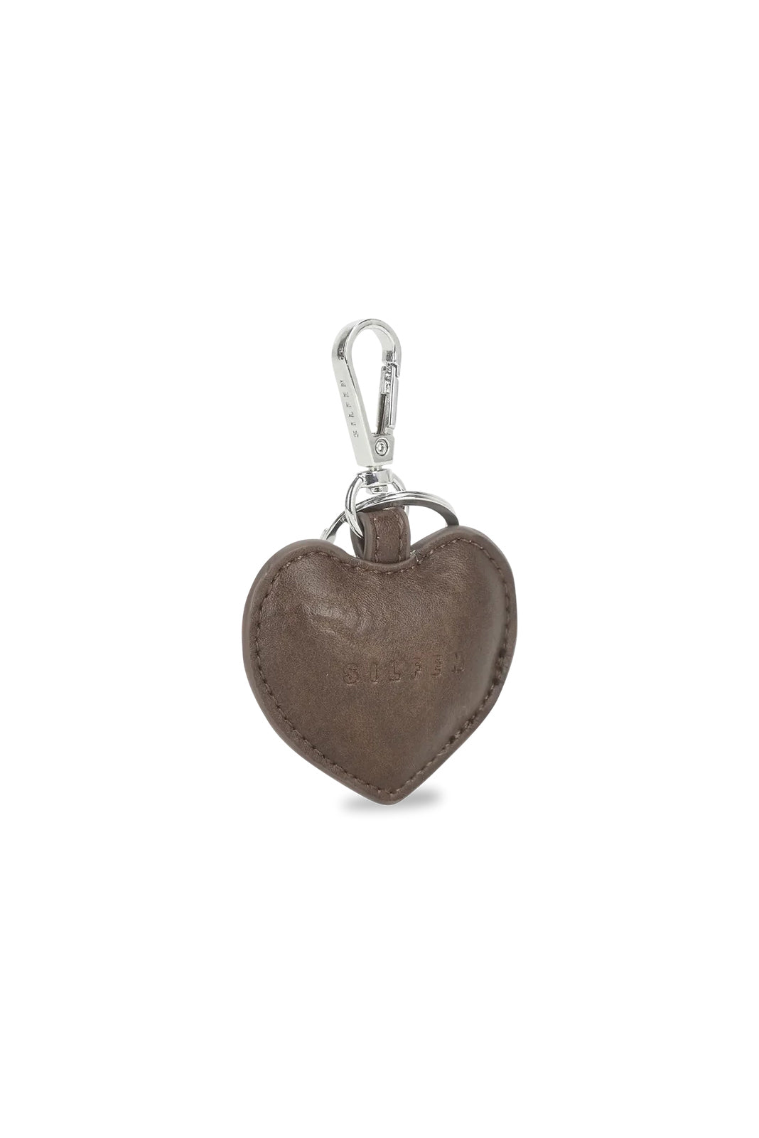 THE SILFEN STUDIO BAG CHARM - TIRAMISU HEART  - VIA SILFEN STUDIO | Only €15 | NOW AVAILABLE TO SHOP at IAMINHATELOVE 