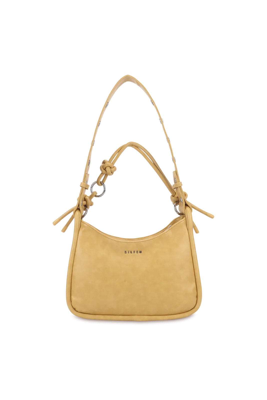 THE UMA SHOULDER BAG - SOFT CARAMEL  - VIA SILFEN STUDIO | Only €79 | NOW AVAILABLE TO SHOP at IAMINHATELOVE 