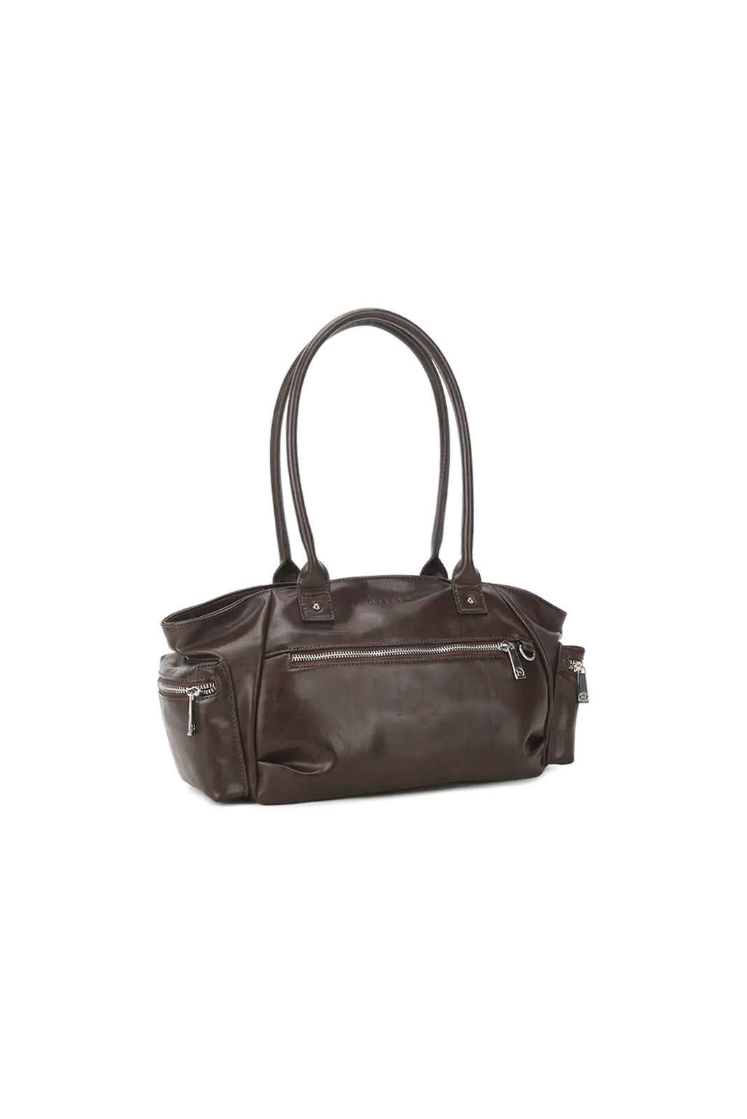 ANEMONE SHOULDER BAG - DARK BROWN  - VIA SILFEN STUDIO | Only €99 | NOW AVAILABLE TO SHOP at IAMINHATELOVE 