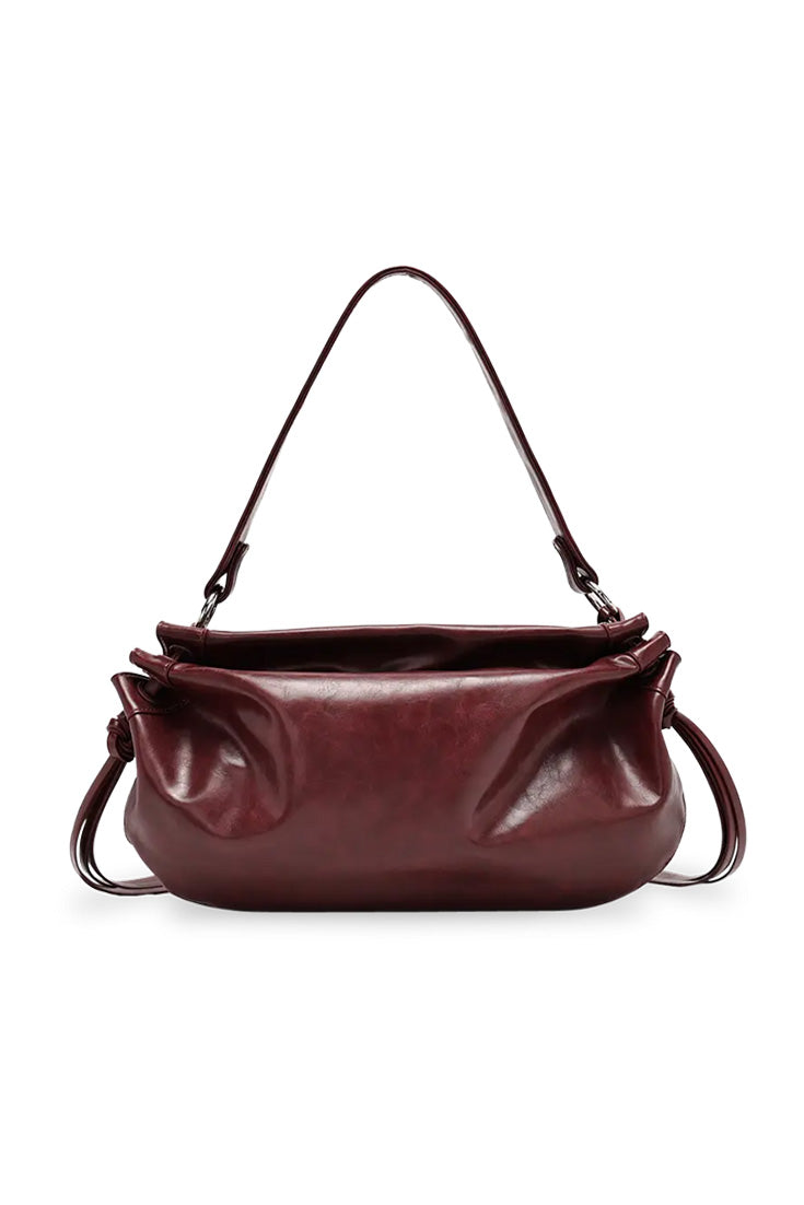 THE IRIS BAG - MAROON  - VIA SILFEN STUDIO | Only €79 | NOW AVAILABLE TO SHOP at IAMINHATELOVE 