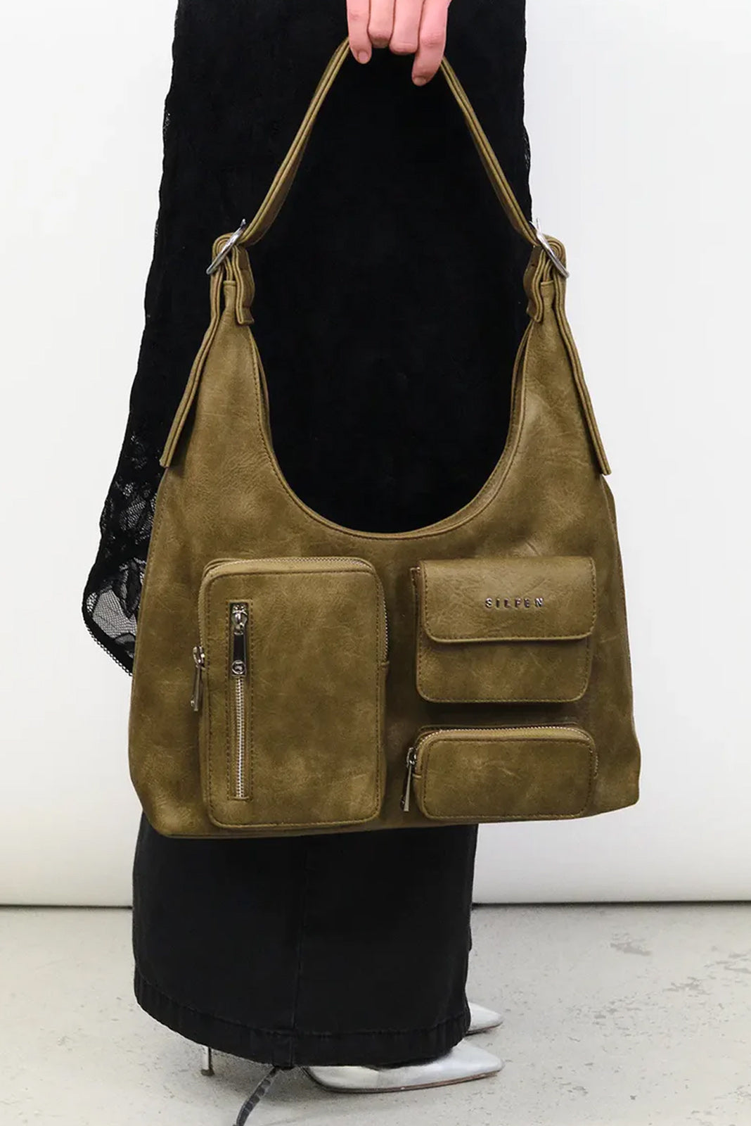 THE NORA CROSSBODY BAG - DUSTY OCHRE  - VIA SILFEN STUDIO | Only €99 | NOW AVAILABLE TO SHOP at IAMINHATELOVE 