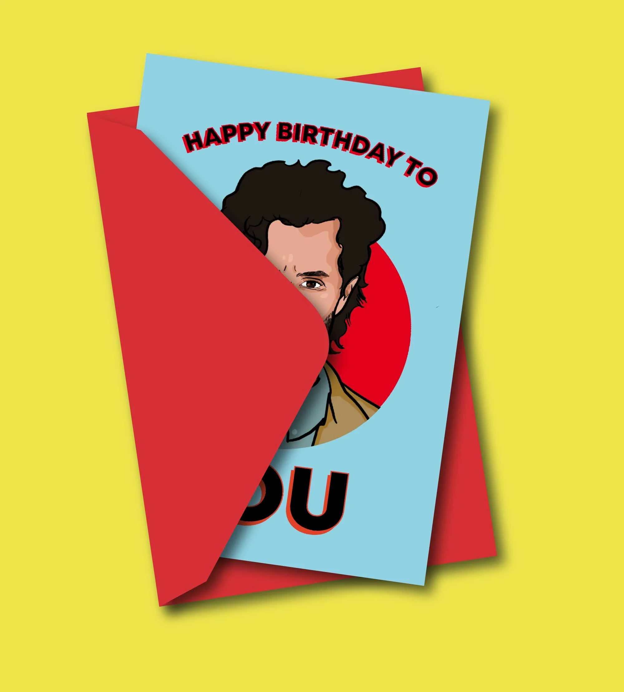 THE OH! BDAY YOU GREETING CARD  - VIA IAMINHATELOVE | Only €4 | NOW AVAILABLE TO SHOP at IAMINHATELOVE 