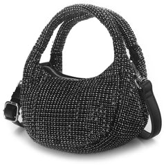 THE MINI MONA PARTY HANDBAG - SPARKLY BLACK - EXCLUSIVE Bags from SILFEN - Just €79.99! SHOP NOW AT IAMINHATELOVE BOTH IN STORE FOR CYPRUS AND ONLINE WORLDWIDE @ IAMINHATELOVE.COM
