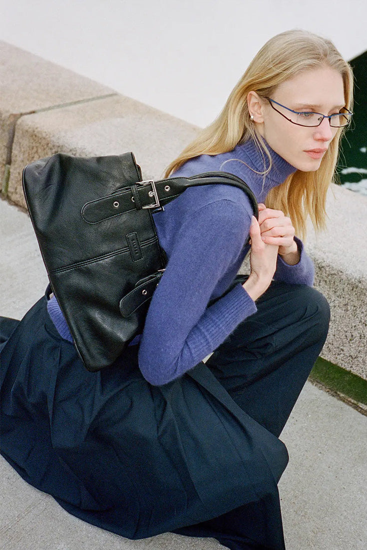 THE IRENE BAG - BLACK  - VIA SILFEN STUDIO | Only €99 | NOW AVAILABLE TO SHOP at IAMINHATELOVE 