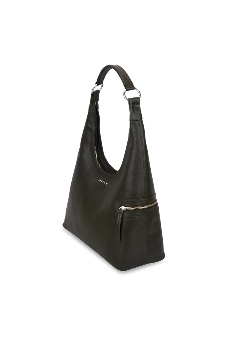 THE LOLA SHOULDER BAG - GENUINE LEATHER  - VIA SILFEN STUDIO | Only €149 | NOW AVAILABLE TO SHOP at IAMINHATELOVE 