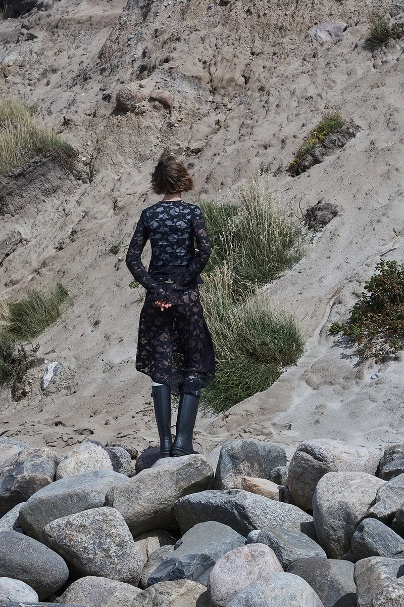 THE SILFEN STUDIO ALBERTE SKIRT IN BLACK  - VIA SILFEN STUDIO | Only €69 | NOW AVAILABLE TO SHOP at IAMINHATELOVE 