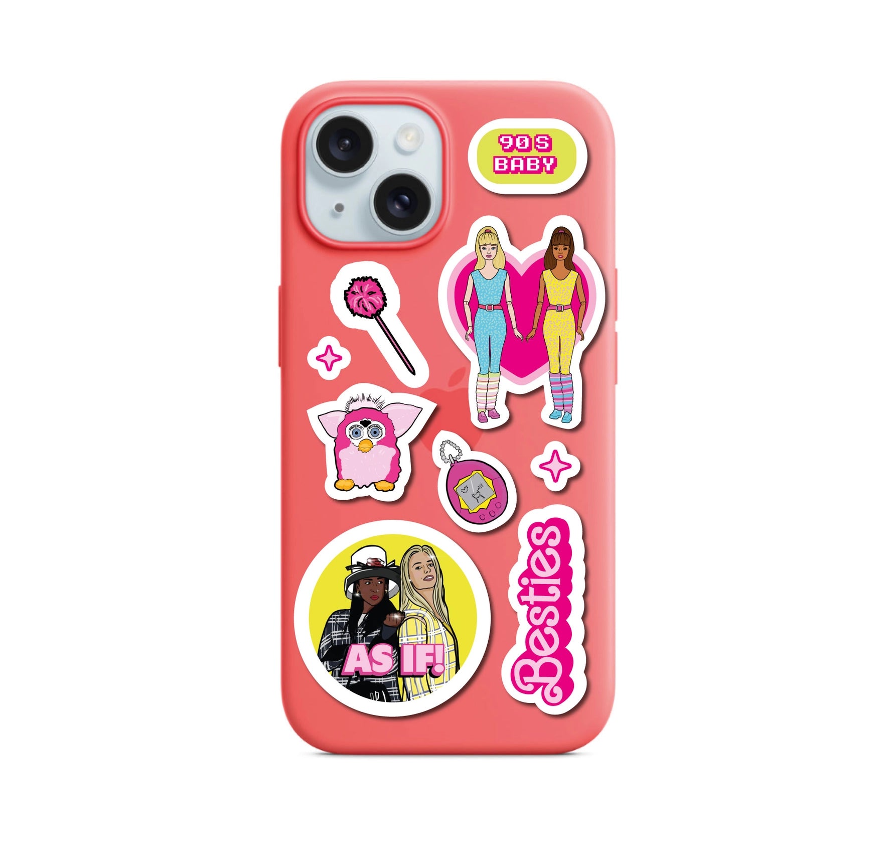 THE 90'S GIRLHOOD STICKER SHEET  - VIA IAMINHATELOVE | Only €6 | NOW AVAILABLE TO SHOP at IAMINHATELOVE 