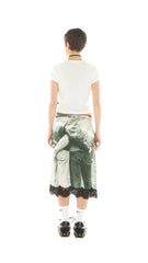 THE PRINTED OUT  SKIRT - EXCLUSIVE Skirts from BASIC PLEASURE MODE - Just $59! SHOP NOW AT IAMINHATELOVE BOTH IN STORE FOR CYPRUS AND ONLINE WORLDWIDE
