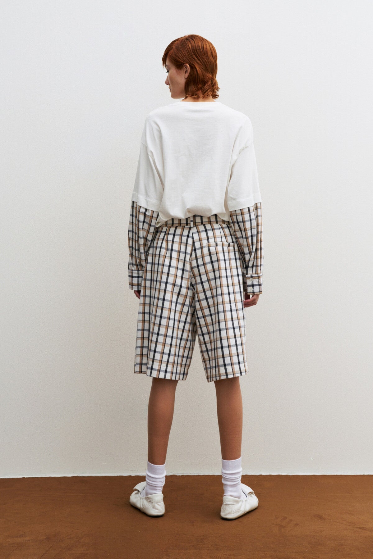 THE TOMBOY BERMUDA SHORTS - CHECKERED BLACK  - VIA CURATED BY | Only €59 | NOW AVAILABLE TO SHOP at IAMINHATELOVE