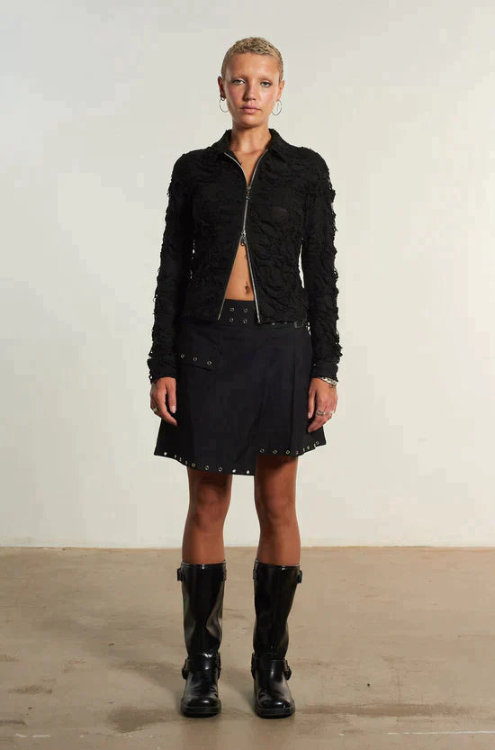 TARGET ZIP UP TOP  - VIA THE RAGGED PRIEST | Only €49 | NOW AVAILABLE TO SHOP at IAMINHATELOVE
