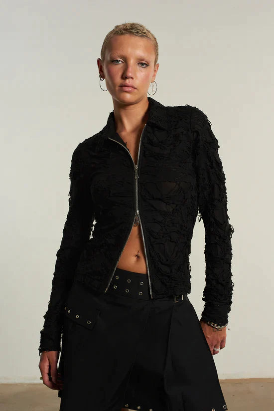 TARGET ZIP UP TOP  - VIA THE RAGGED PRIEST | Only €49 | NOW AVAILABLE TO SHOP at IAMINHATELOVE