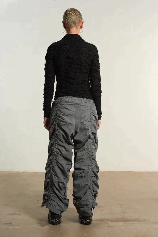 BUNGEE PARACHUTE PANT - GREY  - VIA THE RAGGED PRIEST | Only €69 | NOW AVAILABLE TO SHOP at IAMINHATELOVE