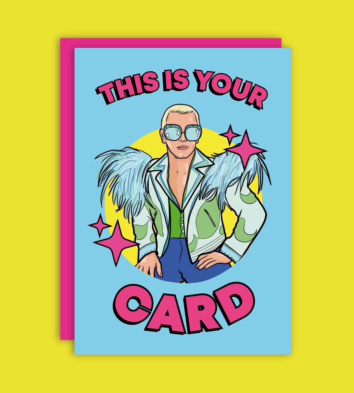 THE <3 THIS IS YOUR CARD! GREETING CARD  - VIA IAMINHATELOVE | Only €4 | NOW AVAILABLE TO SHOP at IAMINHATELOVE 